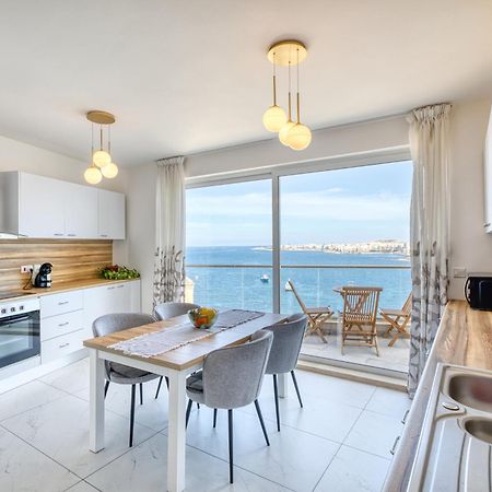 Blu Mar Sea View Apartments St. Paul's Bay Ngoại thất bức ảnh